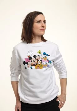 Disney Mickey Classic Mickey Group - Sweater - White -Mode Verkoop 3bd22bd2d4794378b1b34bad7e701c62