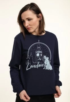 Disney 101 Dalmatians London Pups - Sweater - Navy Blue -Mode Verkoop 3d0bd6e6167d47358d634e8ea836456c