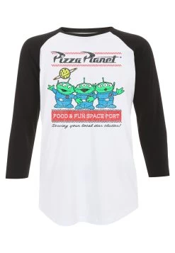 Disney Toy Story 1-3 Pizza Planet Surf - Longsleeve - White Black -Mode Verkoop 3e33027c2acc44beb094a2937a56473e
