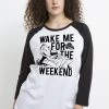 Disney Sleeping Beauty Wake Me - Longsleeve - White Black