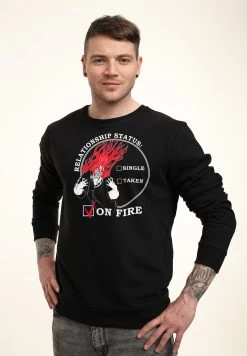 Disney Villains Relationship On Fire - Sweater - Black -Mode Verkoop 3e9801d9151743c7887bc72cc0f7a247