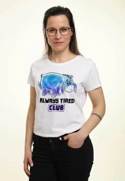 Disney Winnie The Pooh Eeyore Tired Club - T-Shirt Print - White 7 Disney Winnie The Pooh Eeyore Tired Club - T-Shirt Print - White -Mode Verkoop 3f3d45188e4a4e5dbc0611394b82f082