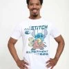 Disney Lilo & Stitch Experiment 626 Unisex - T-Shirt Print - White
