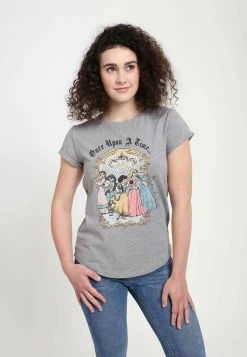 Disney Princesses Vintage Princess Group - T-Shirt Print - Melange Grey -Mode Verkoop 42b463ca4f6d41a39f9d5fa3eb207979
