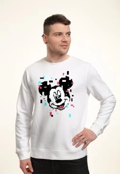 Disney Mickey Mouse Pixel Mickey - Sweater - White -Mode Verkoop 43bcc4cfb42a47d88279cfb2667238c7