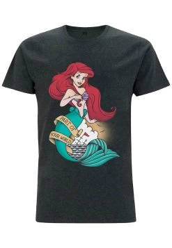 Disney The Little Mermaid Sailor Ariel Unisex - T-Shirt Print - Melange Black 10 Disney The Little Mermaid Sailor Ariel Unisex - T-Shirt Print - Melange Black -Mode Verkoop 43deec94f2444d4db2182964bd5eef2e