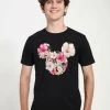 Disney Classic Mickey Tropical Mouse Unisex - T-Shirt Print - Black