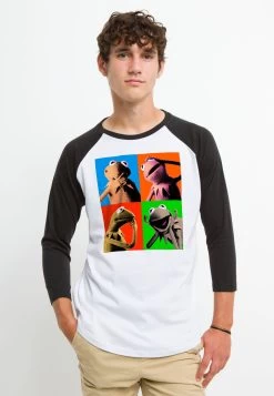 Disney Muppets Kermit Pop - Longsleeve - White Black