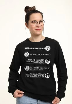 Disney Villains Villain Quotes - Sweater - Black -Mode Verkoop 48281a88a1794b548076906b04701287