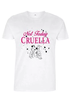 Disney 101 Dalmatians Not Today - T-Shirt Print - White