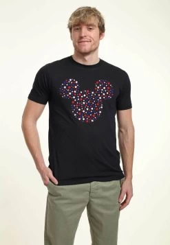 Mickey Mouse & FriendsMickey Mouse Stars And Ears Disney Classic Unisex - T-Shirt Print - Navy Blue 7 Mickey Mouse & FriendsMickey Mouse Stars And Ears Disney Classic Unisex - T-Shirt Print - Navy Blue -Mode Verkoop 49d162b0abb2453f846f3b99f5ed108d