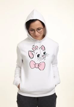 Disney The Aristocats Marie Big Face - Sweater - White -Mode Verkoop 4a51503a67b94f03bce110b85afa6da1