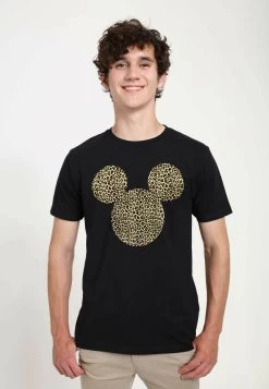 Disney Mickey Classic Animal Ears Unisex - T-Shirt Print - Black