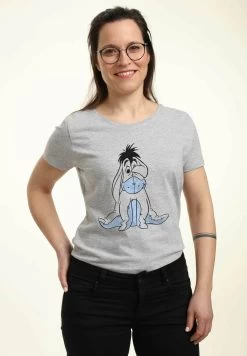 Disney Winnie The Pooh Basic Sketch Eeyore - T-Shirt Print - Heather Grey -Mode Verkoop 4e2c3cabcca943d6a8e78f4e54e767f0