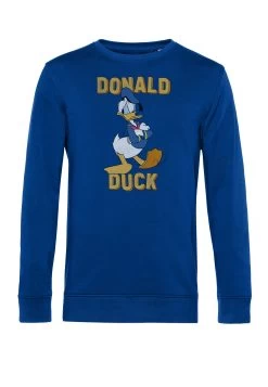 Disney Classic Mickey Donald Duck - Sweater - Royal Blue -Mode Verkoop 524996ff476a440e81a8ab8f5b041668
