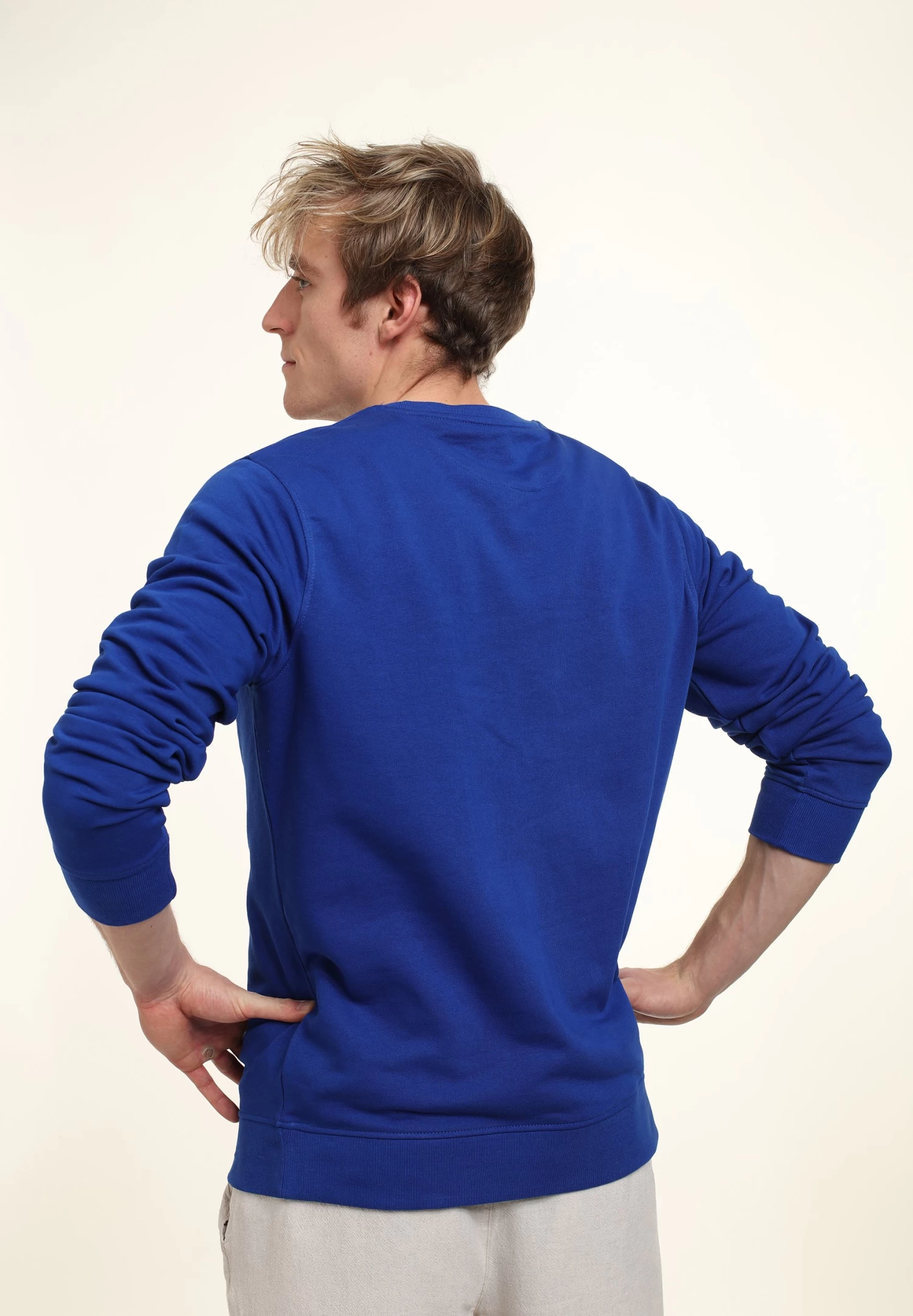 Disney Lilo & Stitch Mwahaha - Sweater - Royal Blue 2 Disney Lilo & Stitch Mwahaha - Sweater - Royal Blue - Afbeelding 2