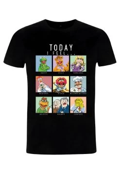 Disney Muppets Muppet Mood Unisex - T-Shirt Print - Black -Mode Verkoop 572200785cdf4d70979ed741da1e3304