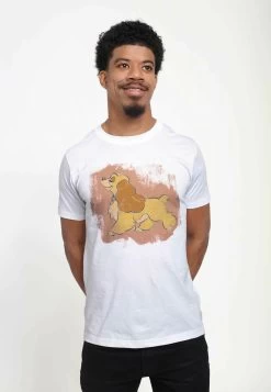 Disney Lady & The Tramp Lady Strut Unisex - T-Shirt Print - White 7 Disney Lady & The Tramp Lady Strut Unisex - T-Shirt Print - White -Mode Verkoop 5843fdfcb20f4623bad8d3f336ce6a3c