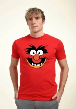 Disney Muppets Animal Costume Tee Unisex - T-Shirt Print - Red -Mode Verkoop 5922d8037c5f4a4e90bac3fd684fac5c