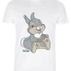 Disney Bambi Big Thumper Unisex - T-Shirt Print - White