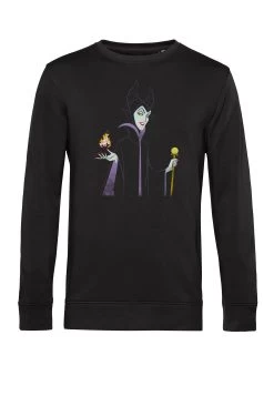 Disney Sleeping Beauty Minimal Maleficent - Sweater - Black -Mode Verkoop 636f1d1028be41a3be5fa4212a941f06