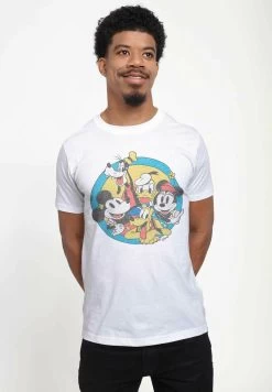 Disney Classic Mickey Original Buddies Unisex - T-Shirt Print - White -Mode Verkoop 64533471706d46f18bce7dbb0fe09cb6