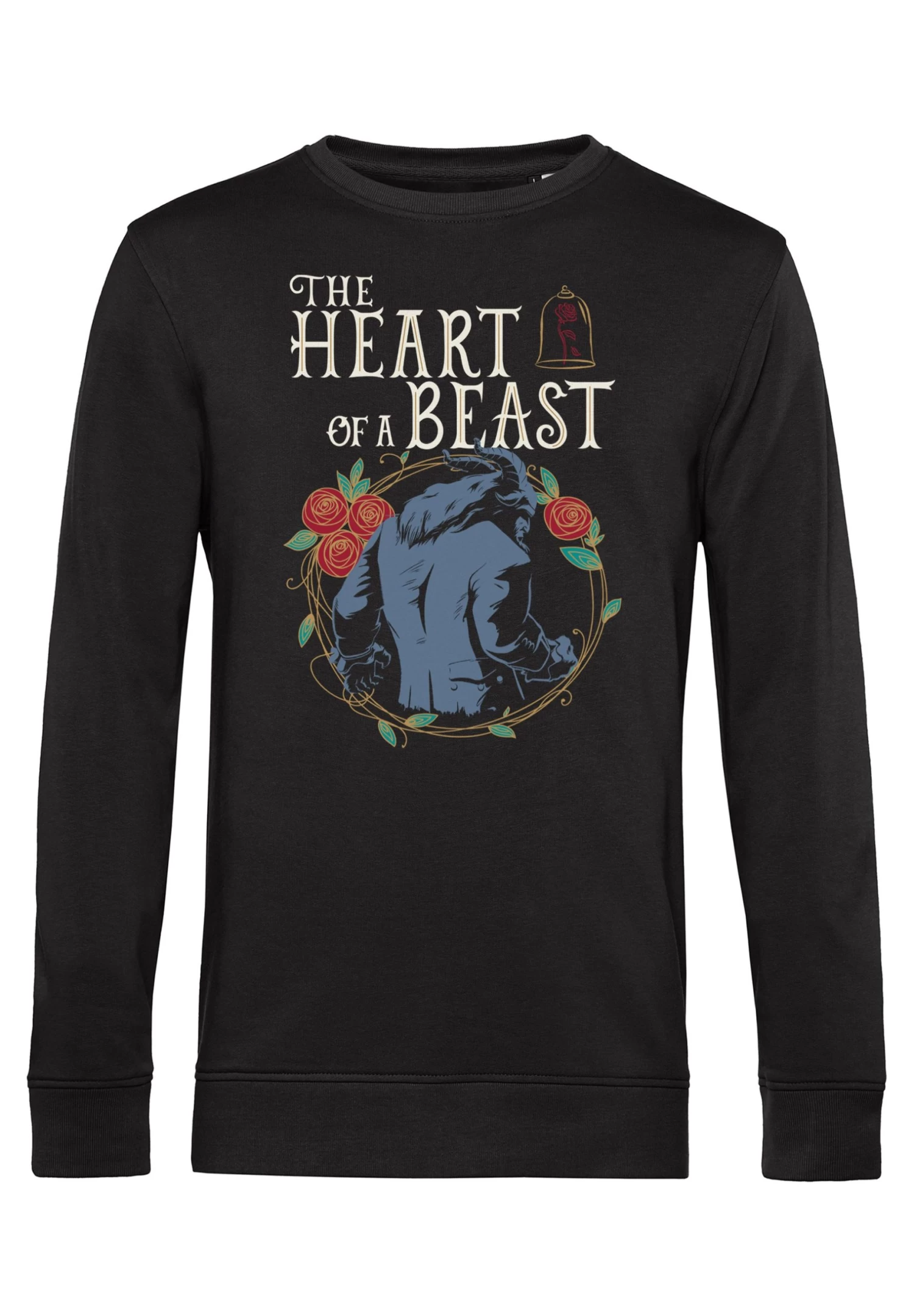 Disney The Beauty And The Beast Heart Of A Beast - Sweater - Black 4 Disney The Beauty And The Beast Heart Of A Beast - Sweater - Black - Afbeelding 4