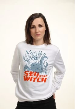 Disney Villains Anime Ursula - Sweater - White -Mode Verkoop 6718744b8dcb46f3b3c098643adba8f7