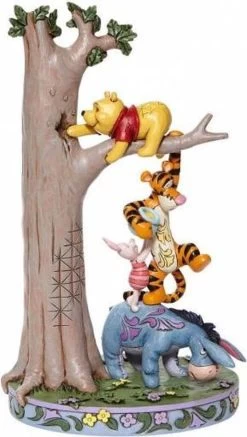 Disney Traditions By Jim Shore - Tree With Pooh And Friends