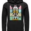 Disney Classics Unisex Crew Crop - Hoodie - Black