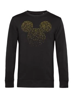 Disney Mickey Classic Hotfix Mickey - Sweater - Black -Mode Verkoop 6bfe0920b1a3423da650c57bb22d67f3