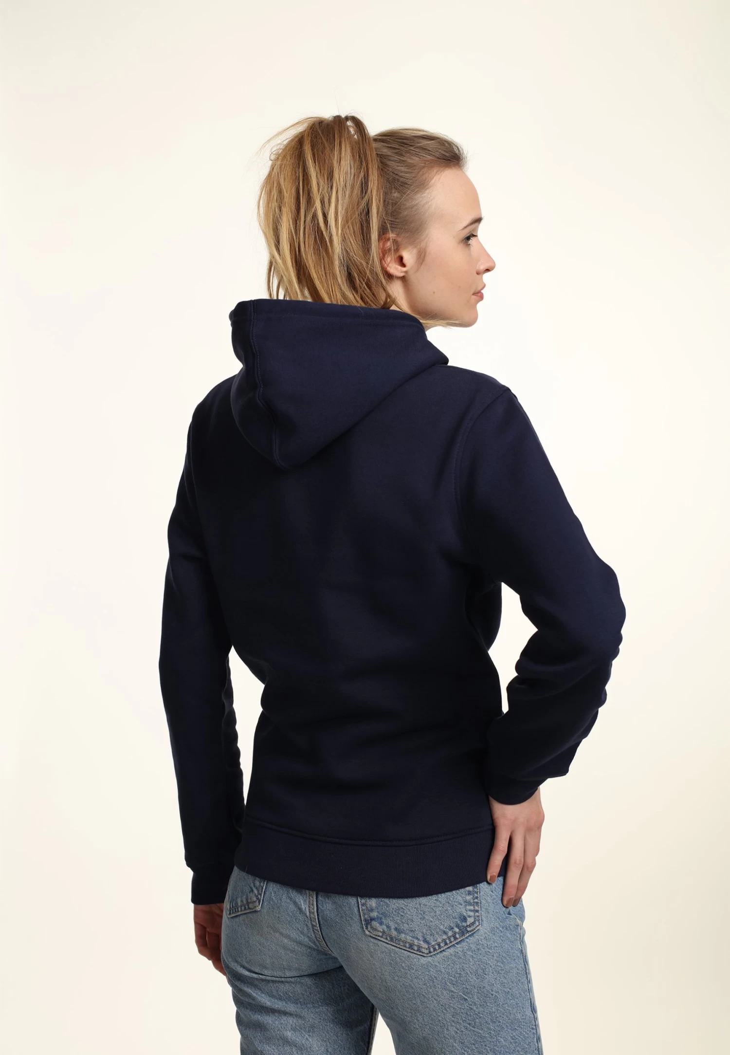 Disney Winnie The Pooh Eeyore Not Morning - Hoodie - Navy Blue 2 Disney Winnie The Pooh Eeyore Not Morning - Hoodie - Navy Blue - Afbeelding 2