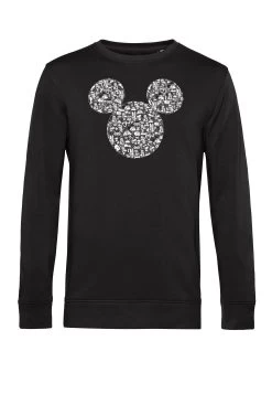 Disney Classic Mickey Icons Fill - Sweater - Black -Mode Verkoop 6f3110b33e8f42e2939db0cce474b0ff