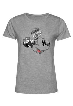 Disney Classic Mickey Comic Mouse - T-Shirt Print - Heather Grey -Mode Verkoop 6f97b2a3adf442c7a081ab178e87ea50