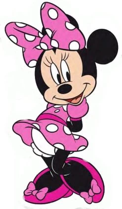 Disney Sierkussen - Junior Roze/zwartt - Roze - 30 Cm X 20 Cm