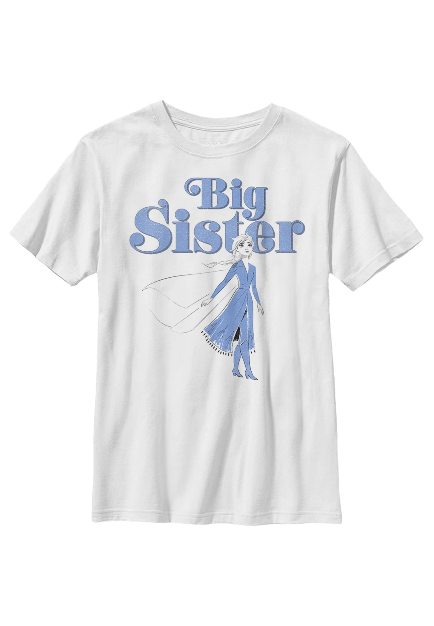 Disney Frozen 2 Big Sister - T-Shirt Print - White 1 Disney Frozen 2 Big Sister - T-Shirt Print - White