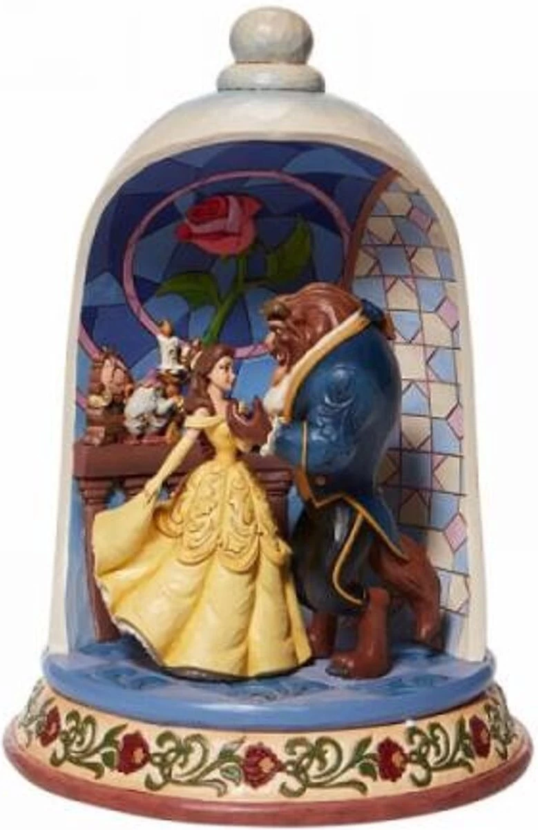 Disney Traditions Beauty & The Beast Enchanted Love - Statue Enesco 20cm 1 Disney Traditions Beauty & The Beast Enchanted Love - Statue Enesco 20cm