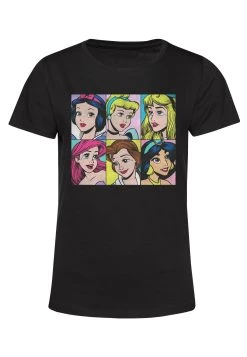 Disney Princesses Pop Princesses - T-Shirt Print - Black -Mode Verkoop 781af180decd4be19adb6490baac8816