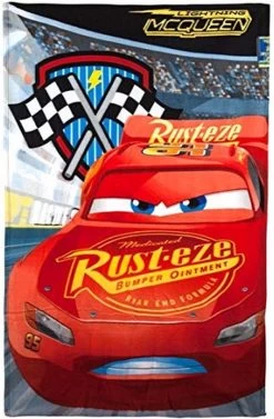 Cars Fleece Deken - 150 X 100 Cm. - Disney Lightning McQueen Fleece Plaid
