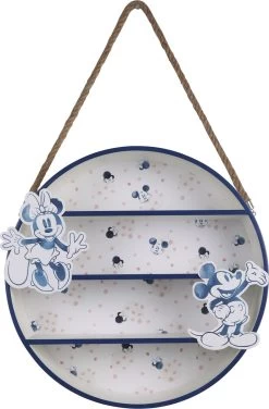 Disney Ronde Wandplank Mickey & Minnie Mouse 40 Cm