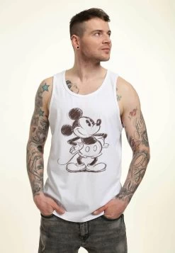 Disney Mickey Classic Sketchy Mickey- Top - White -Mode Verkoop 78d3471499324639b8bad5a99e5cb698