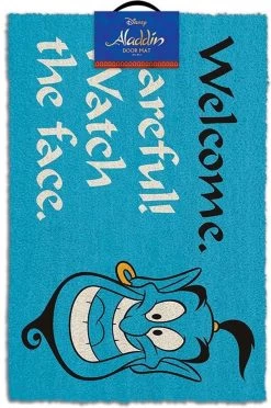 Disney Aladdin Watch The Face Deurmat