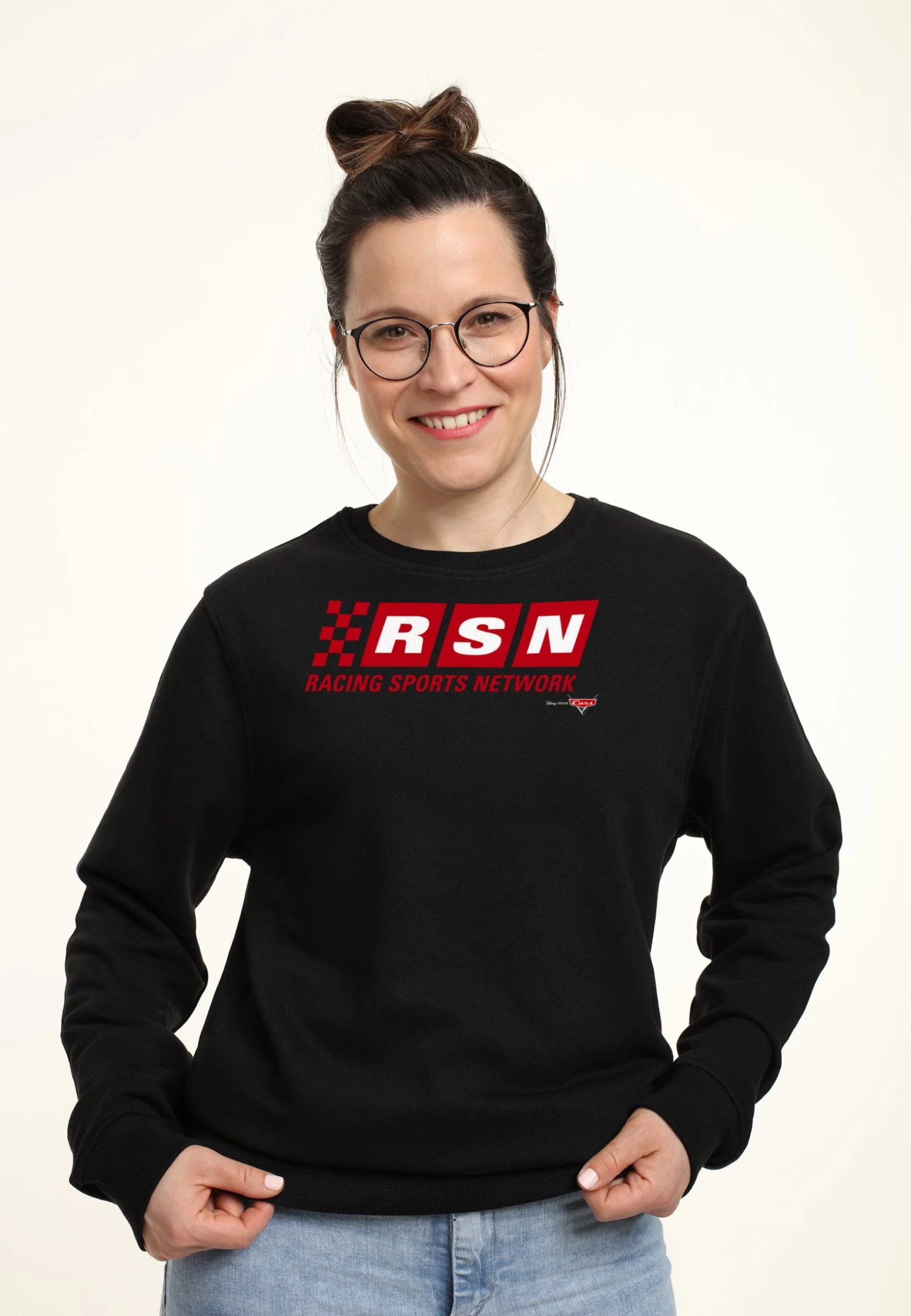 Disney Pixar Cars Racing Sports Network - Sweater - Black 1 Disney Pixar Cars Racing Sports Network - Sweater - Black