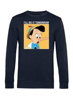Disney Pinocchio Do It Tomorrow - Sweater - Navy Blue -Mode Verkoop 7fabb682d50947ac8fd04c0d9ce7d85d
