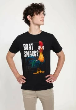 Disney Moana Boat Snack Unisex - T-Shirt Print - Black -Mode Verkoop 7fd4b924f0ca40eeafbdb1fc6e3cc60f
