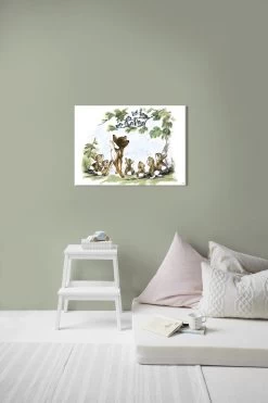 Disney - Canvas - Bambi & Vriendjes - 50x70 Cm -Mode Verkoop 800x1200 7