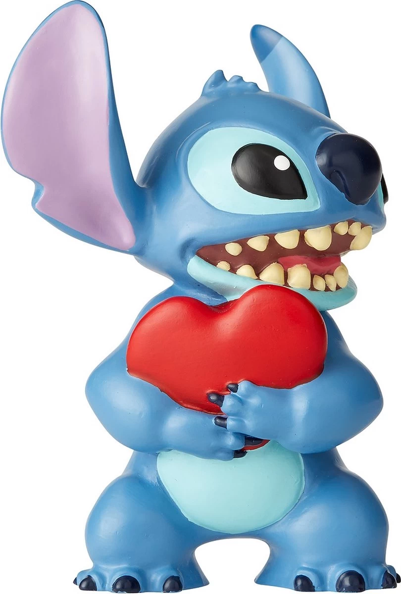 DISNEY TRADITIONS - STITCH HART - Officiele Licentie Lilo En Stitch - Enesco - Beeldje 2 DISNEY TRADITIONS - STITCH HART - Officiele Licentie Lilo En Stitch - Enesco - Beeldje - Afbeelding 2