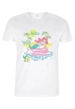 Disney The Little Mermaid Beachy Ariel - T-Shirt Print - White