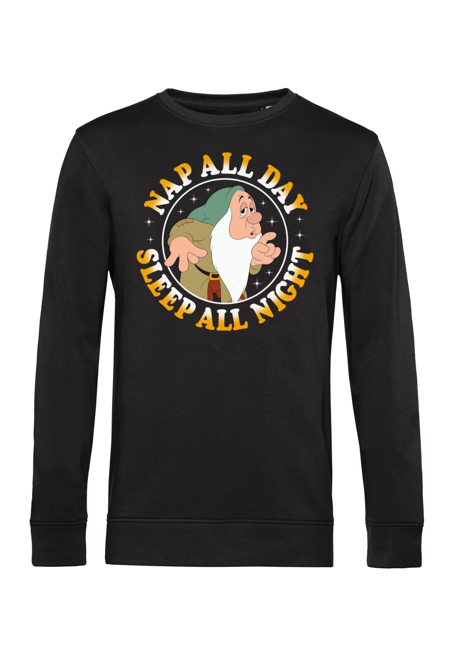 Disney Snow White Nap All Day - Sweater - Black 4 Disney Snow White Nap All Day - Sweater - Black - Afbeelding 4