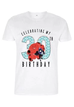 Disney Big Hero 6 Movie Baymax 30 Years Unisex - T-Shirt Print - White -Mode Verkoop 8403f96595644e56a6cc3ddc1e09e33c